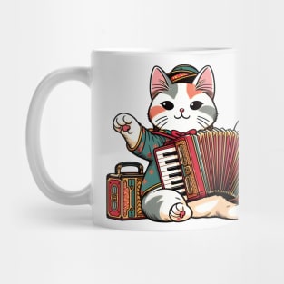 Tabby accordion Mug